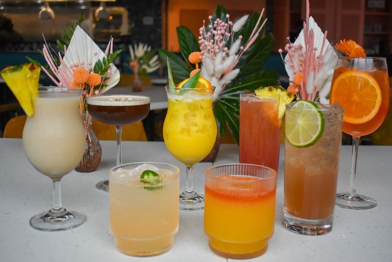 Birdcage in Grant Park offers a variety of tropical cocktails, frozen drinks, wine and beer. / Courtesy of Liz Attaway @adventuresinatlanta