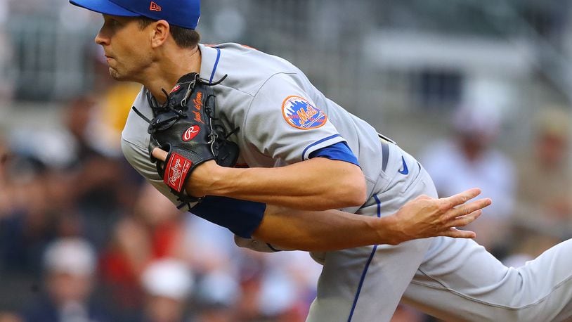 Now pitching for the Atlanta Braves - Jacob deGrom?