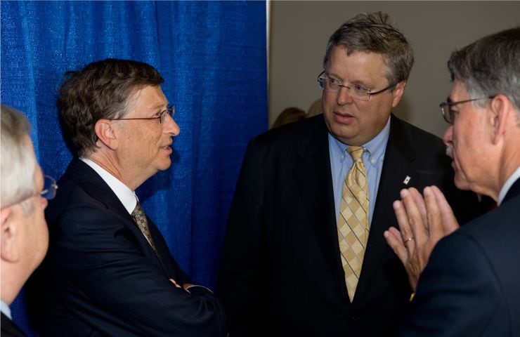 With Bill Gates