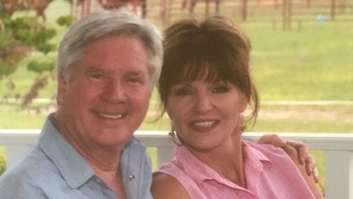 Claud "Tex" McIver and his wife Diane, are shown in undated family photos.
Atlanta attorney Claud "Tex" McIver told The Atlanta Journal-Constitution today that he accidentally shot and killed his wife as they rode in their SUV near Piedmont Park September 25th. Asked by a reporter if he purposely shot Diane McIver, Tex McIver responded, "I absolutely did not. She was my life partner. My life as I know it is ruined because of this accident."  FAMILY PHOTO
