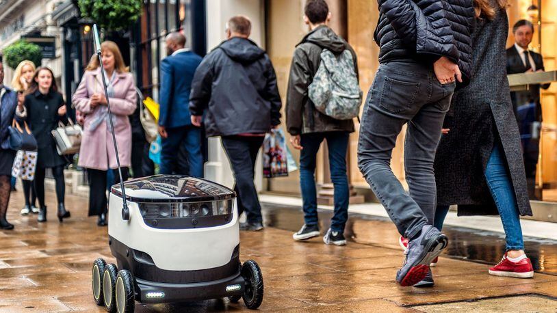 DoorDash is launching a robot food delivery service with help from London-based Starship Technologies. (Starship Technologies/TNS)
