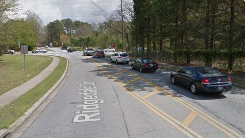 Intersection improvements of North Road at Ridgedale Drive will be one of several projects Gwinnett and Snellville will work jointly to improve. Google Maps