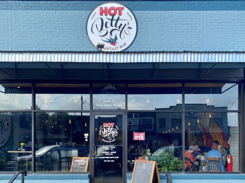 Hot Betty’s Breakfast Bar in Tucker opened for business June 22. Wendell Brock for The Atlanta Journal-Constitution