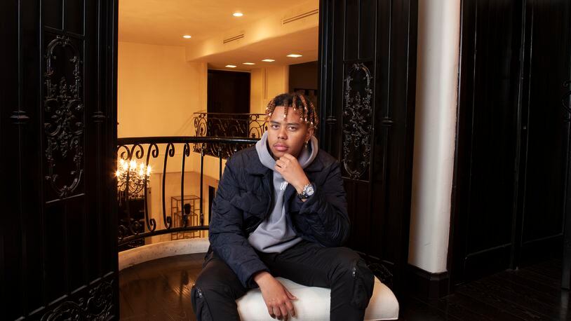 This Dec. 17, 2019 photo shows YBN Cordae during a portrait session in Beverly Hills, Calif. The rapper is nominated for two Grammys, for his album "The Lost Boy"and his song "Bad Idea" featuring Chance the Rapper. (Photo by Rebecca Cabage/Invision/AP)