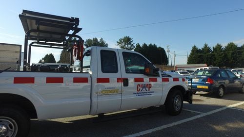 The Coordinated Highway Assistance &amp; Maintenance Program patrols Georgia highways. CHAMP units patrol Georgia highways outside metro Atlanta.