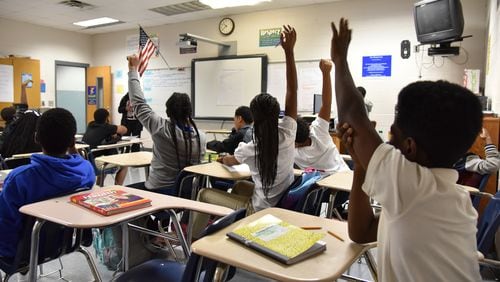 October 8, 2015: DeKalb uses a comprehensive- based curriculum known as FLASH, which is endorsed by healthcare advocates. The school system dropped the controversial, abstinence based curriculum know as "Choosing the Best" 12 years ago after parents criticized the program for not fully informing students. BRANT SANDERLIN/BSANDERLIN@AJC.COM