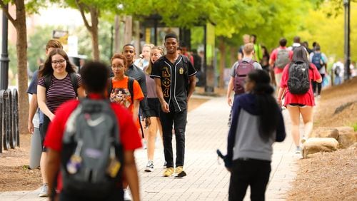 The first day of school for the fall 2019 semester at Kennesaw State University was Aug. 21.