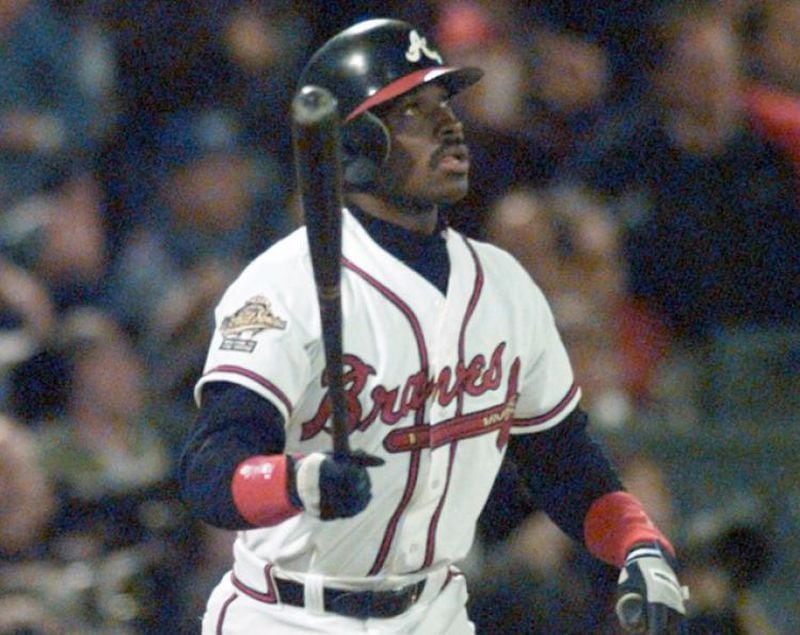 Fred McGriff helped the Braves win the 1995 World Series and hit nearly 500 home runs including 10 30-homer seasons. (AP photo)
