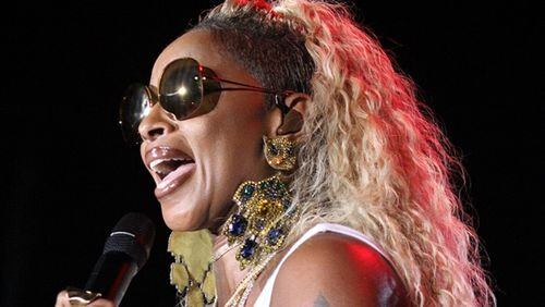 The always-uplifting Mary J. Blige returns to Atlanta next week with a show at the Fox Theatre. Photo: Melissa Ruggieri/AJC