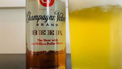 Champagne Velvet still has the Million Dollar Flavor. / 
Bob Townsend for the Atlanta Journal Constitution