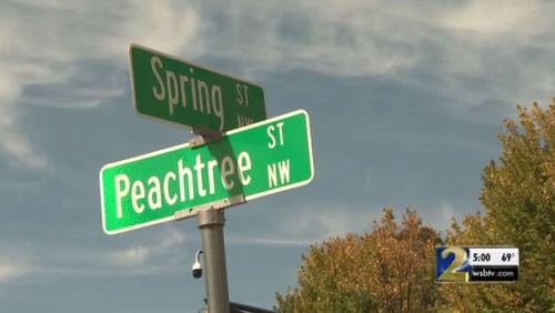 The SCAD student, who asked not to be named for her safety, said the incident started at the intersection of Peachtree and Spring streets.