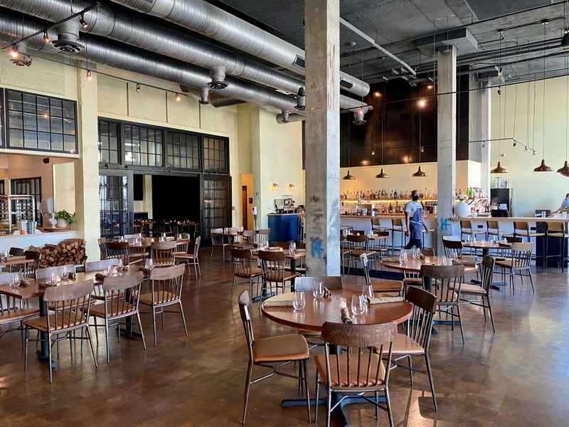 Jonathan Waxman’s Baffi opened Jan. 5 in the old Donetto space at Stockyards Atlanta in west Midtown. Wendell Brock for The Atlanta Journal-Constitution