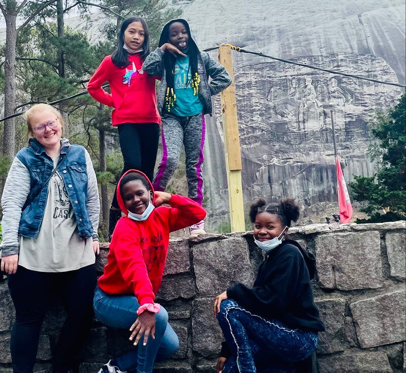 Afterschool director Allie Reeser took students on a field trip to Georgia’s Stone Mountain during winter break last December. (Star-C)