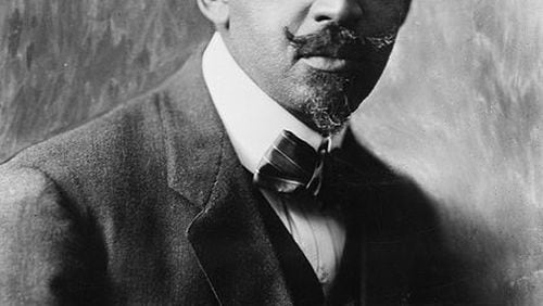 W. E. B. Du Bois (1868 – 1963), co-founder of the National Association for the Advancement of Colored People (NAACP), in 1918.