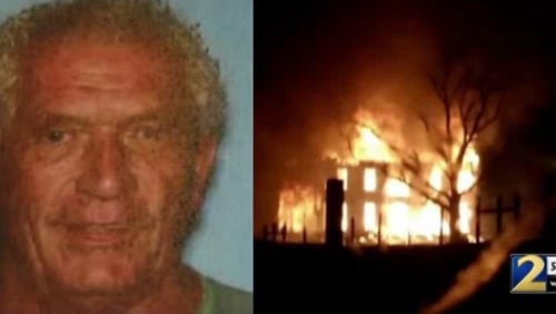 Stanley Stephens is accused of setting his mansion in Floyd County on fire months after it was foreclosed, authorities said.