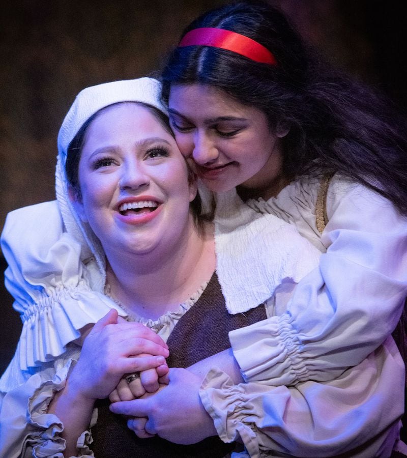 Of note among the performers is Mila Bolash, left, having a blast as the saucy Nurse.