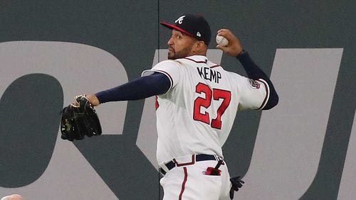 The Braves hope to improve their defense, and one area where they could do it quickly would be to replace injury-slowed left fielder Matt Kemp.