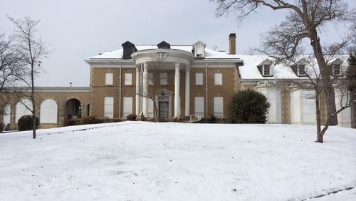 The famed 'Candler Mansion' in 2014. (Save Briarcliff / Candler Mansion Facebook photo.)