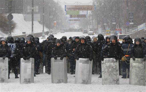 Anti-Government Protest in Ukraine