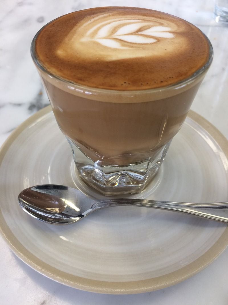 Mourning Dove Cafe partners with Revelator Coffee Co. and excels at espresso drinks like this cortado. CONTRIBUTED BY WENDELL BROCK