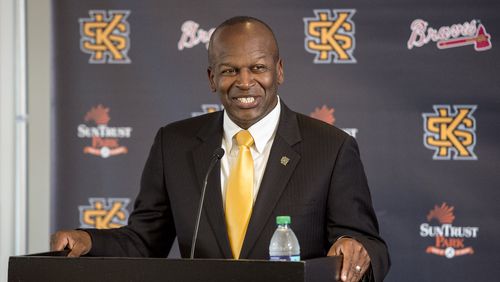 Boston College announce  Kennesaw State athletic director Vaughn Williams accepted a position at Boston University on Tuesday.