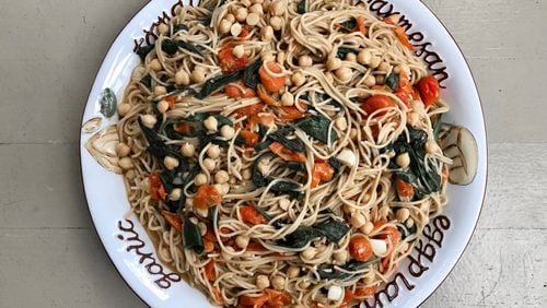 Skip the colander, and holiday hubbub, with this light and easy pasta recipe. CONTRIBUTED BY KELLIE HYNES