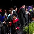 The Druid Hills High School senior class of 2024 receives their diplomas during the graduation ceremony. Photo Credit: DeKalb County School District.