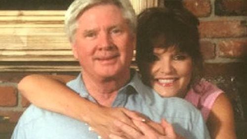Claud "Tex" McIver and his wife Diane in an undated photo.