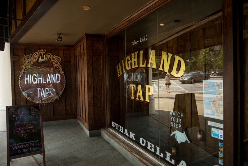 Highland Tap is perfect for a rendezvous, at lunch or dinnertime. AJC file