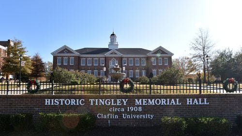 For 10 years in a row, Claflin University in Orangeburg, S.C. has cracked the Top 10 of HBCUs ranked by U.S. News & World Report. (HYOSUB SHIN / HSHIN@AJC.COM)