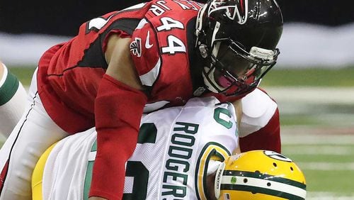 Linebacker Vic Beasley Jr. is one of six Falcons named to the NFC Pro Bowl team.