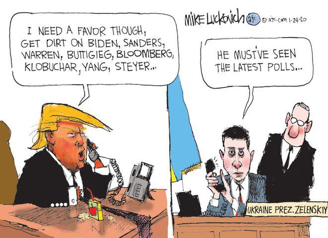 Mike Luckovich shares his Round File for January 2020