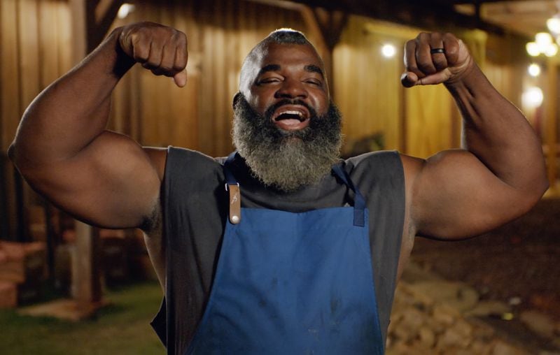 AMERICAN BARBECUE SHOWDOWN - MICHAEL “SHOTGUN” COLLINS in episode BBQ IN THE BLOOD from AMERICAN BARBECUE SHOWDOWN. CR. Courtesy of NETFLIX/NETFLIX © 2020