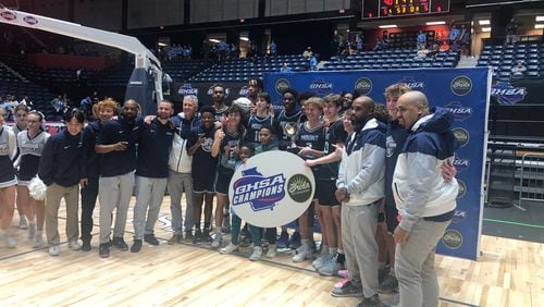 The Mount Vernon boys won the 2024 Class A Division I championship by beating Paideia 48-40 on March 9, 2024 in Macon.