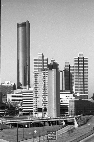 Buildings and streets, 1970s
