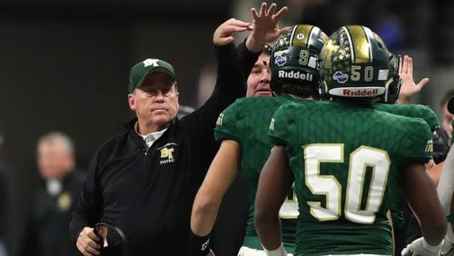 Tim McFarlin has coached Blessed Trinity through three state titles in Class AAAA.