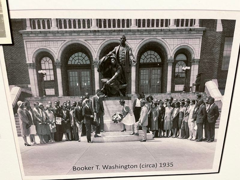Booker T. Washington High School, shown here in this photo from 1935, opened in 1924 as the first high school for African Americans in the city of Atlanta. Photo courtesy of Atlanta Public Schools