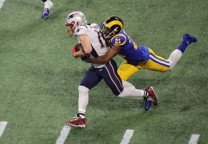 Photos: Patriots, Rams collide in Super Bowl in Atlanta