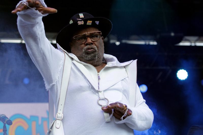 George Clinton performed at One Musicfest in September 2018 (shown), and will bring the funk to Atlanta one final time in April. Photo: Akili-Casundria Ramsess/Eye of Ramsess Media