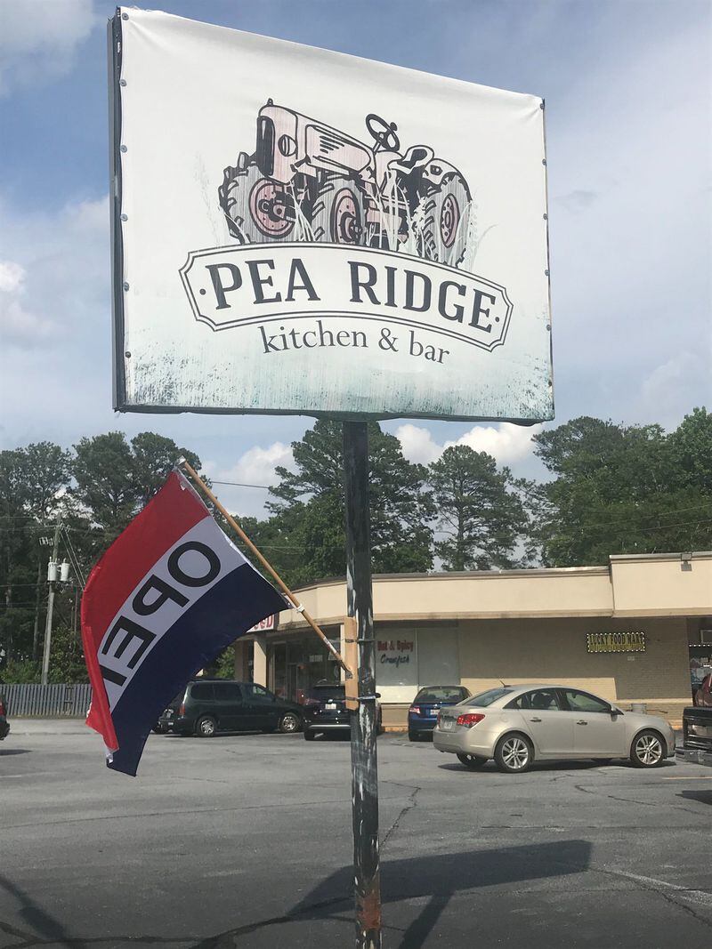 Pea Ridge is a casual restaurant that serves up homestyle American fare inside an unassuming cinder block building on the outskirts of Decatur. The restaurant s name references an area along Lawrenceville Highway where pea farmers once sold their crops. LIGAYA FIGUERAS / LIGAYA.FIGUERAS@AJC.COM