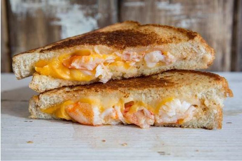  Lobster grilled cheese / Photo courtesy of Cousins Maine Lobster