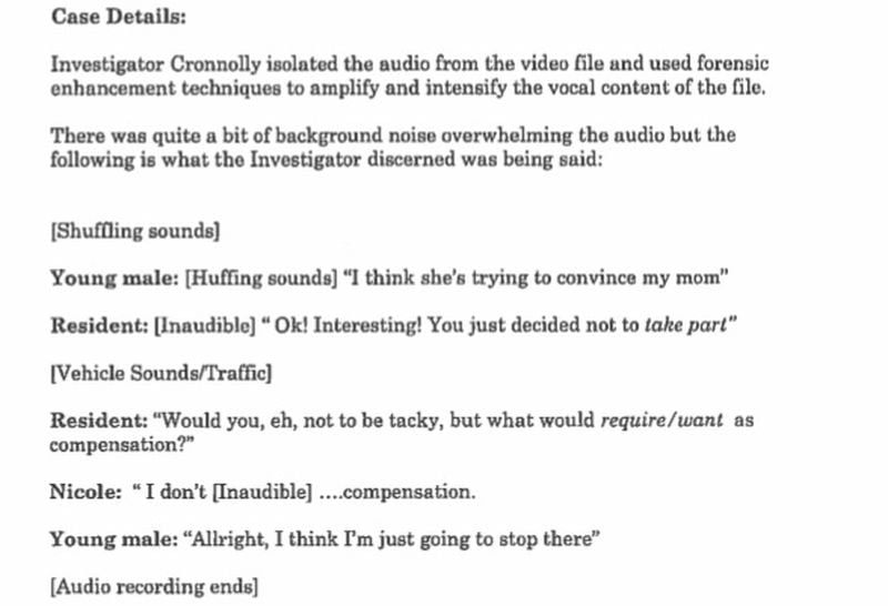 Charlie Stadtlander provided the Atlanta Board of Education’s  ethics commission with this partial transcript of an alleged conversation between his campaign manager, Nicole Phillips, and his opponent, Cynthia Briscoe Brown. The transcript was prepared by a private investigator and submitted by Stadtlander as evidence in his ethics complaint against Briscoe Brown.