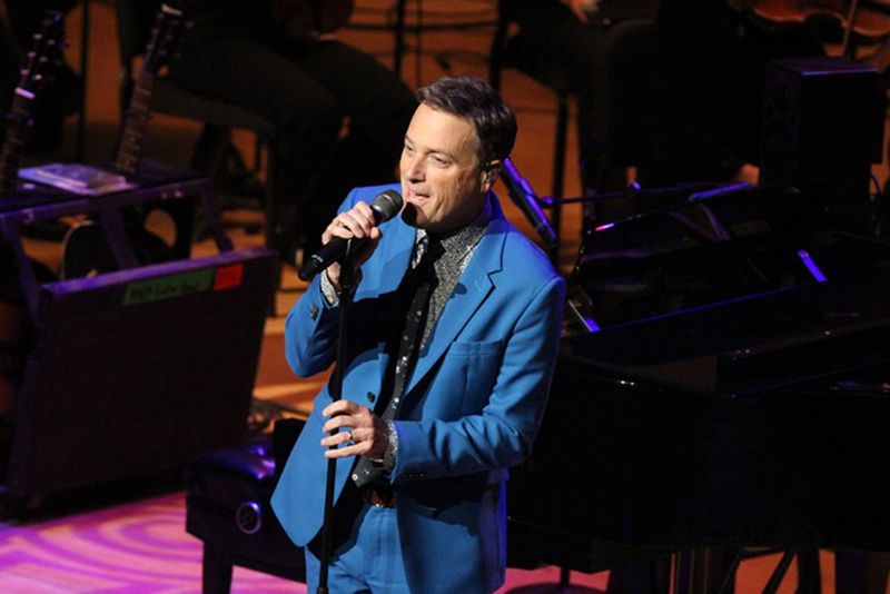 Michael W. Smith performed songs from his four holiday albums at Atlanta Symphony Hall on Dec. 11, 2019. Photo: Melissa Ruggieri/Atlanta Journal-Constitution