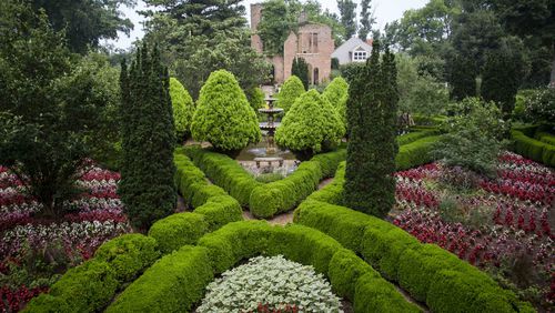 Explore the lush gardens and manor ruins at Barnsley Resort in Adairsville. Contributed by Barnsley Resort