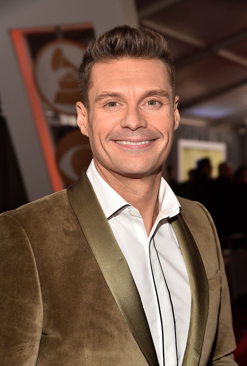  LOS ANGELES, CA - FEBRUARY 12: Media Personality Ryan Seacrest attends The 59th GRAMMY Awards at STAPLES Center on February 12, 2017 in Los Angeles, California. (Photo by Alberto E. Rodriguez/Getty Images for NARAS)