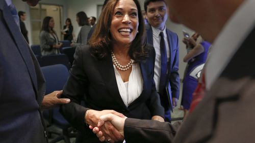 Kamala Harris is the Attorney General for the state of California. She is currently running for the U.S. Senate.