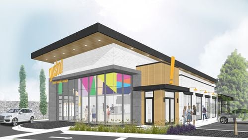 A rendering of the company's new location in Chamblee.