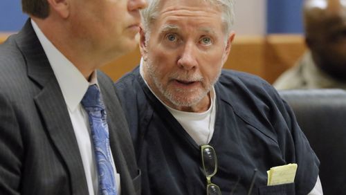 10/6/17 - Atlanta, GA - Tex McIver is back in court for pre-trial motions in advance of his trial on Oct 30. His lawyers will continue to try to quash what they say were illegal searches of his condo.  BOB ANDRES  /BANDRES@AJC.COM