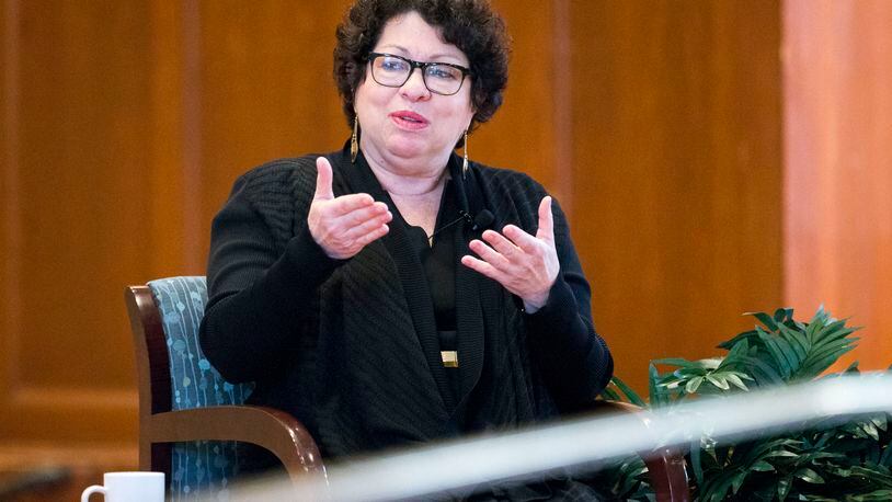 Supreme Court Associate Justice Sonia Sotomayor, author of the children’s book “Just Ask!” will talk about her experiences growing up when she appears at the AJC Decatur Book Festival. (Photo: ALYSSA POINTER/ALYSSA.POINTER@AJC.COM)