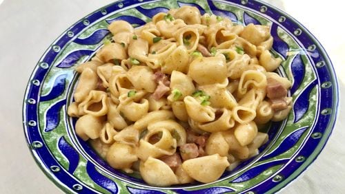 Creole-style Mac and Cheese is a quick meal with a spicy twist. LIGAYA FIGUERAS / LFIGUERAS@AJC.COM